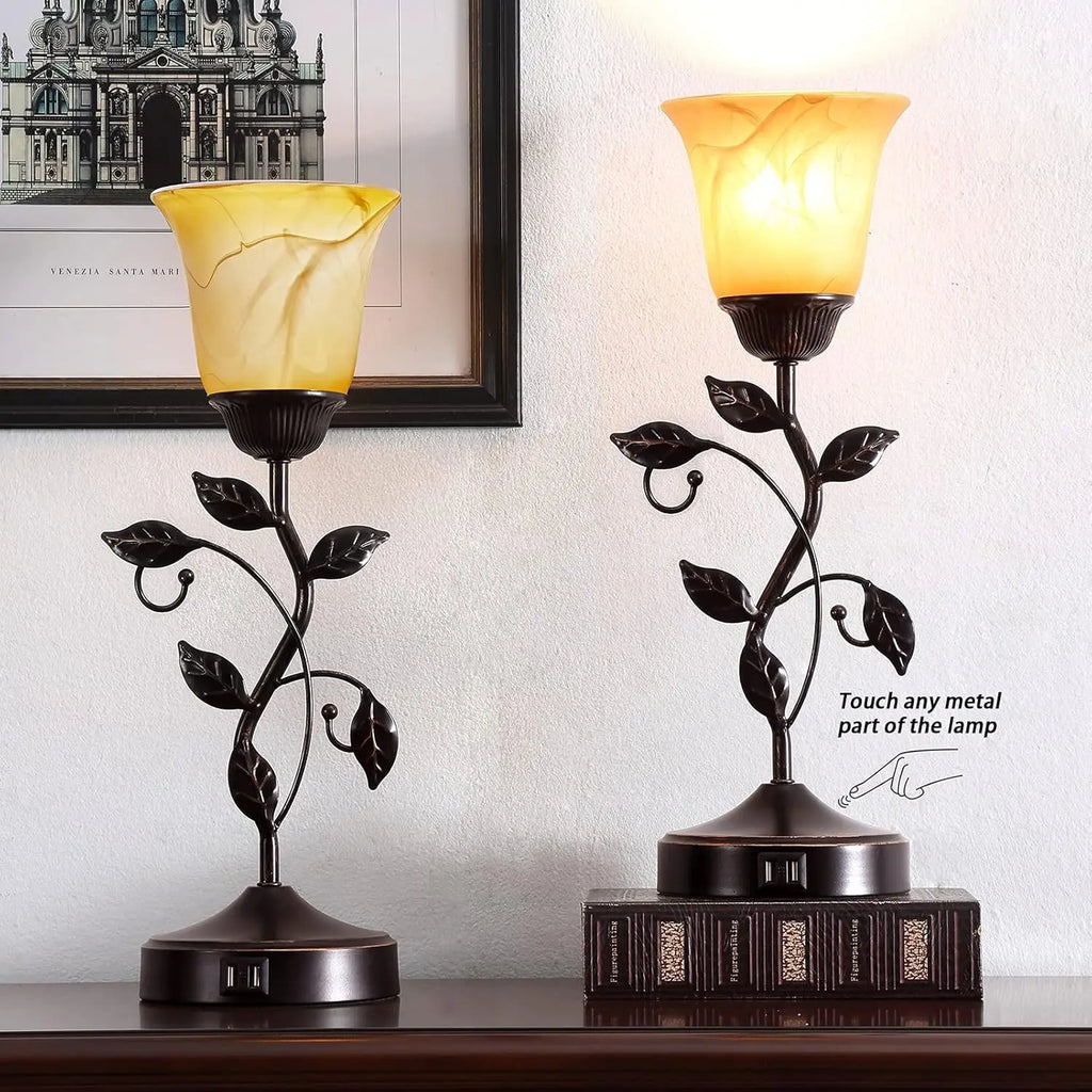 Vintage Bronze Touch Control Lamp