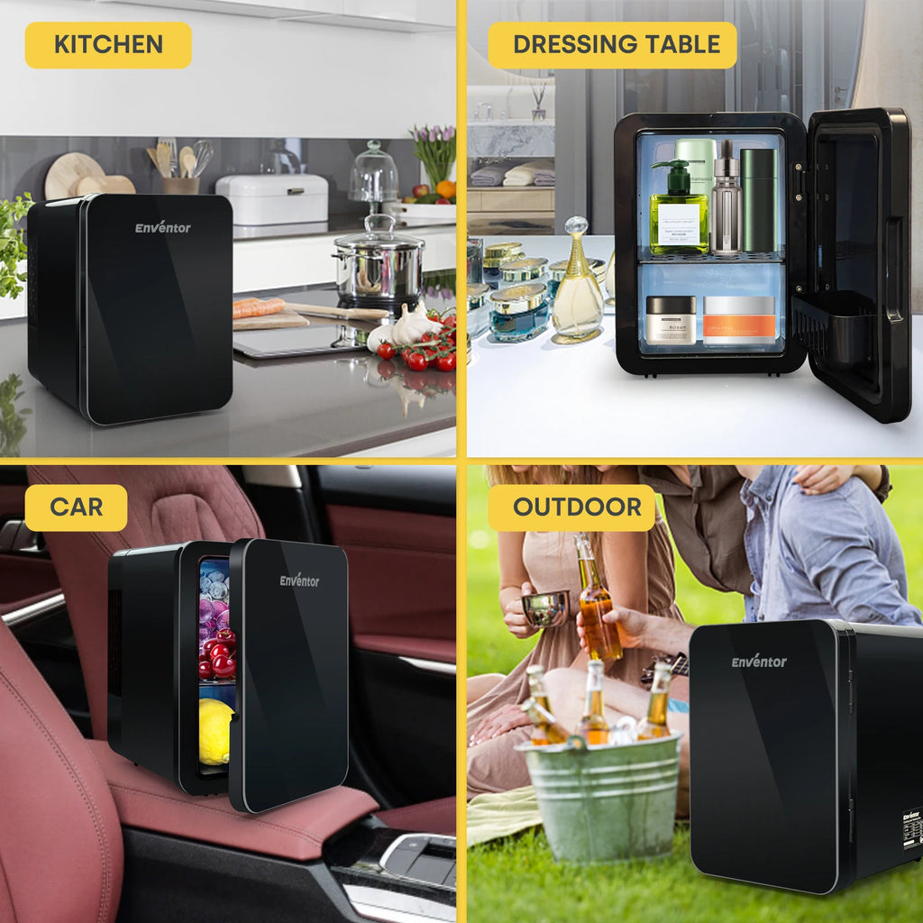 4L Mini Refrigerator Portable Car Skincare