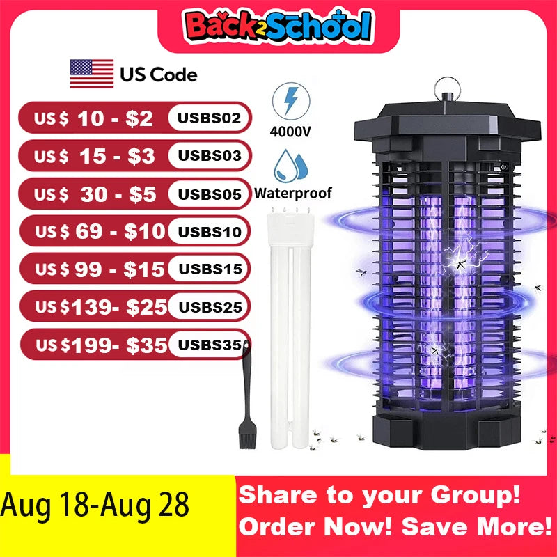7.1" 4000V Waterproof Electric Zappers