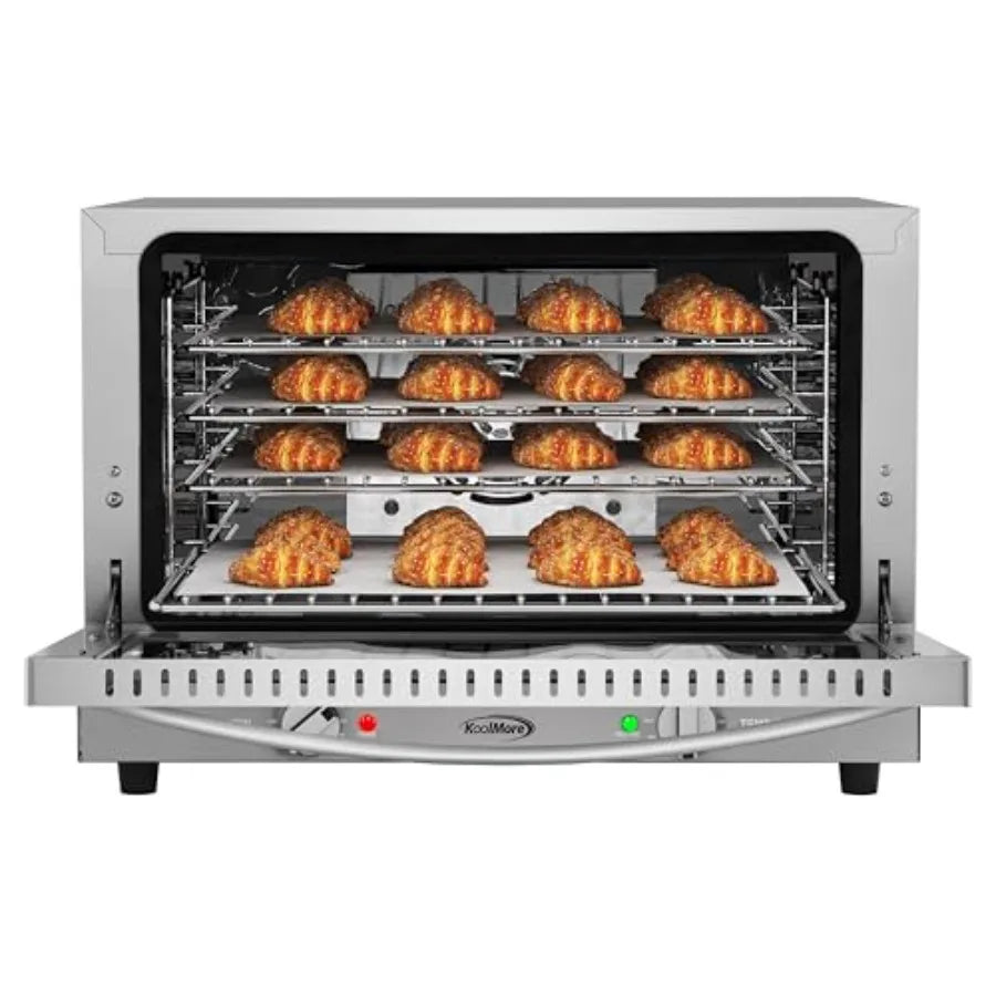 23 in. Commercial Countertop Convection Half-Size Pans