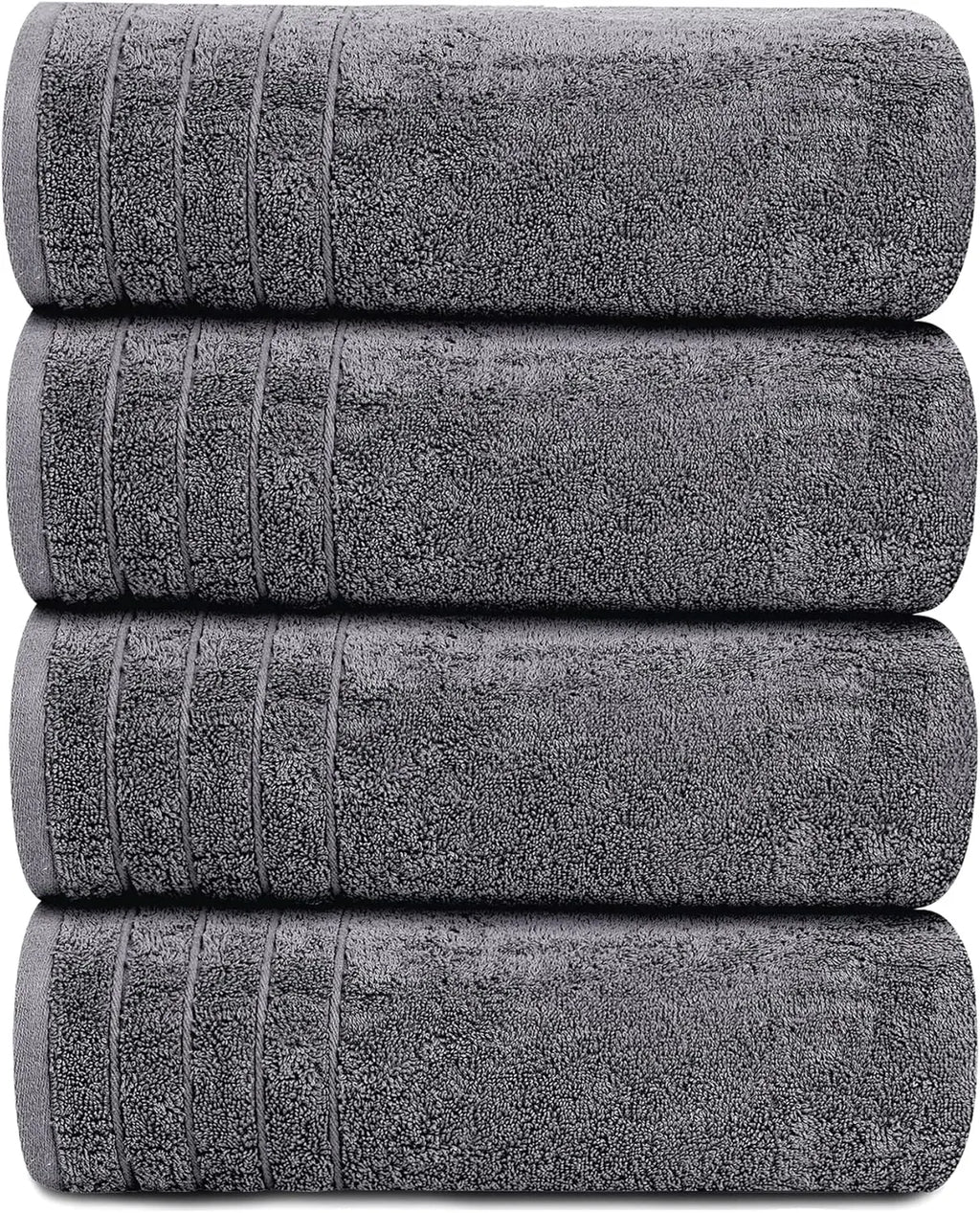 4 Extra Large Bath Towels 30 x 60