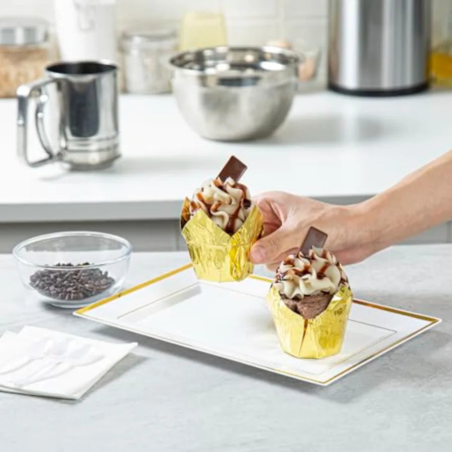 4 oz Petal Baking Cups 200 Grease Resistant