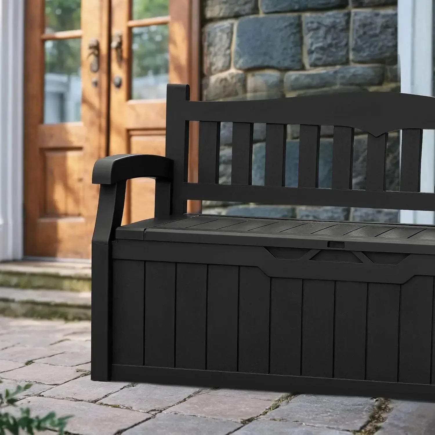 80 Gallon Storage Bench Lockable