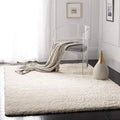 4x6 Shag Ivory 2-inch Thick