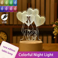 3D confession balloon lamp