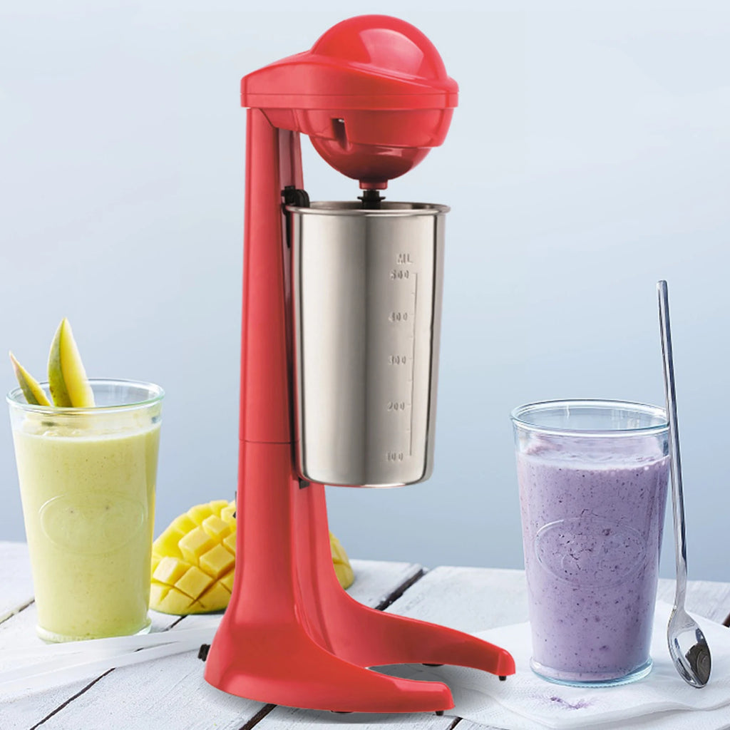 Red Milkshake Maker, 110V, 23000rpm, 100W Blender