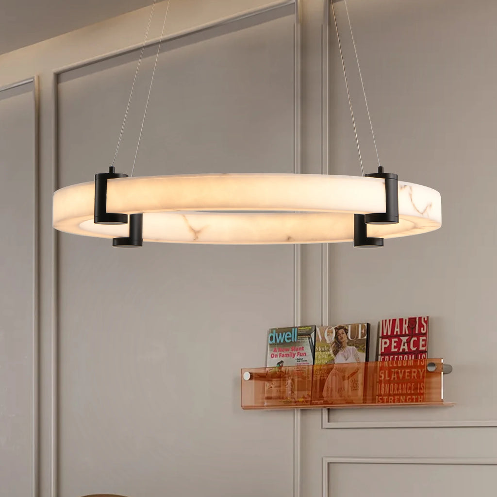 Luxury Resin Circular Chandelier