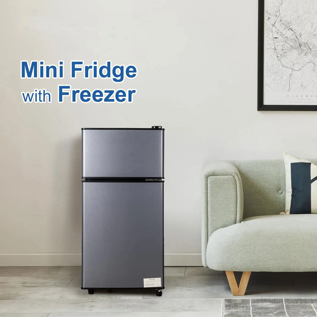 2.9 CF Mini Fridge with Freezer