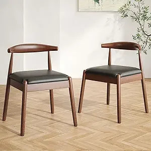 2, Mid Century Modern Solid Wood Leg