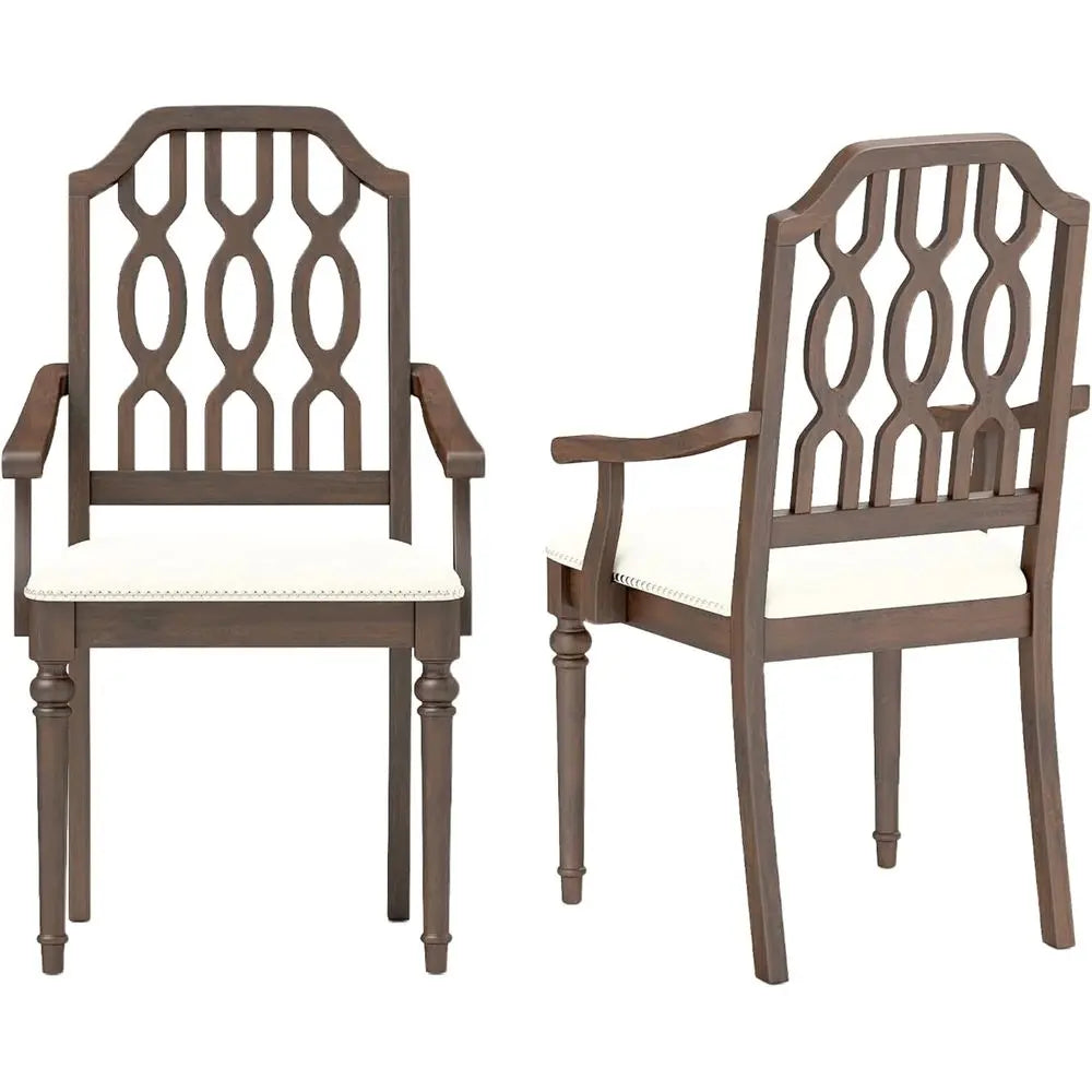 2 high-Back Upholstered w/Armrests