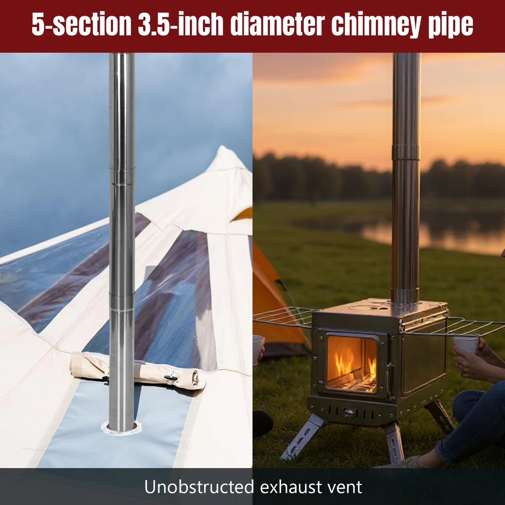 Camping Wood Stove/Tent/Portable Chimney