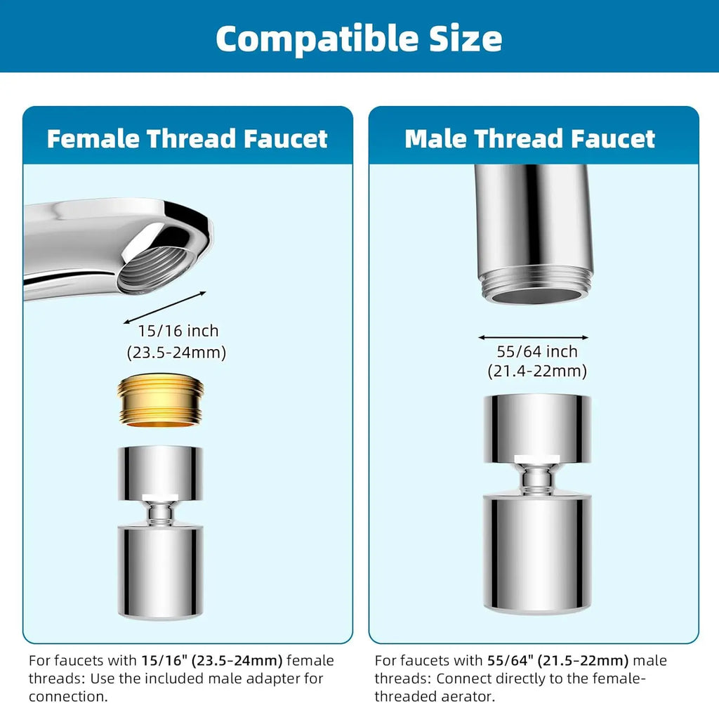 Aerator 360° Twist Dual-Function
