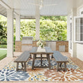 loral & Paisley 5X8 Indoor/Outdoor