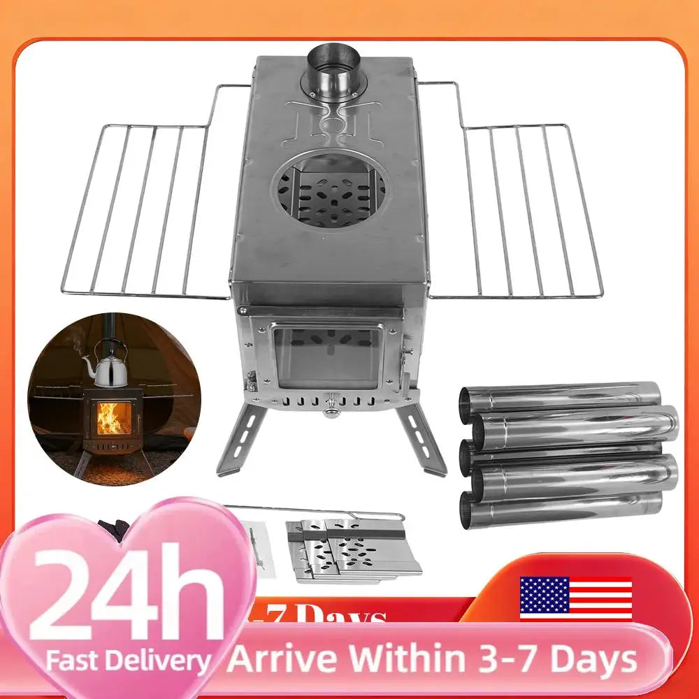 Camping Wood Stove/Tent/Portable Chimney