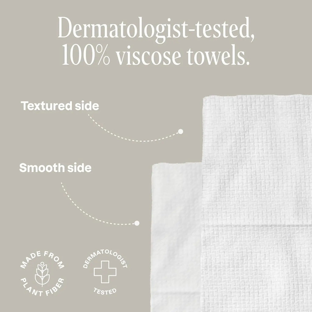 Disposable Face Towels XL, Ultra-Absorben