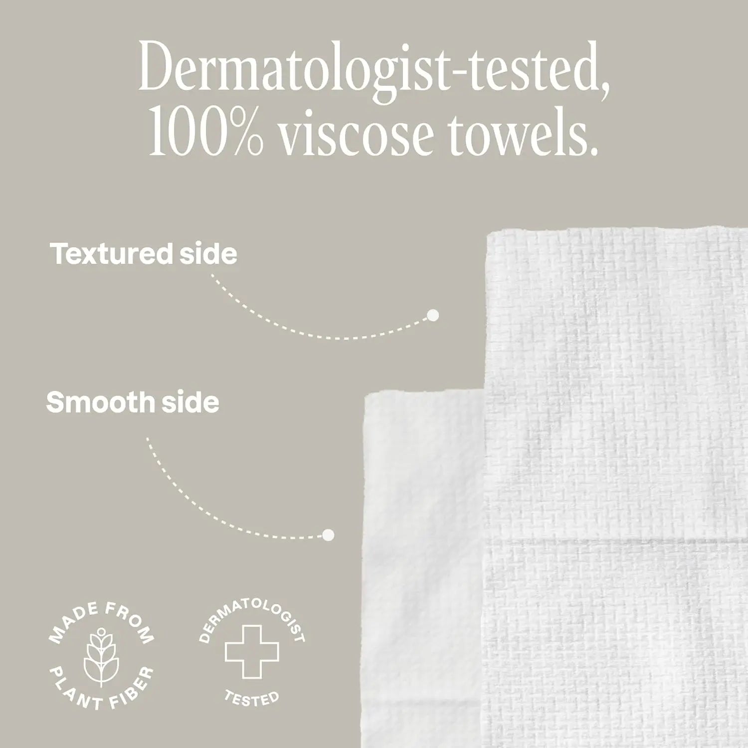 Disposable Face Towels XL, Ultra-Absorben