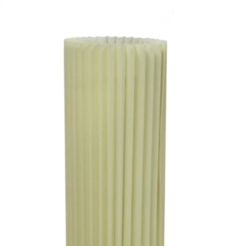 16.5" Metal Lamp w/Folded Ivory Shade