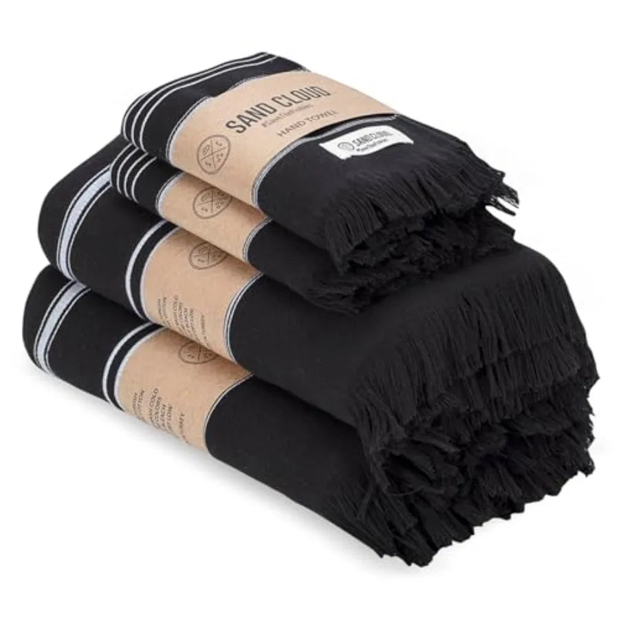 Turkish Bath Towels Bundle of 4