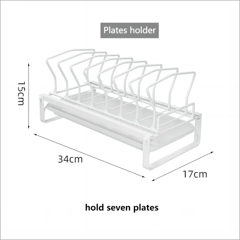 Stackable Drawer Bowls and Plates Organizer