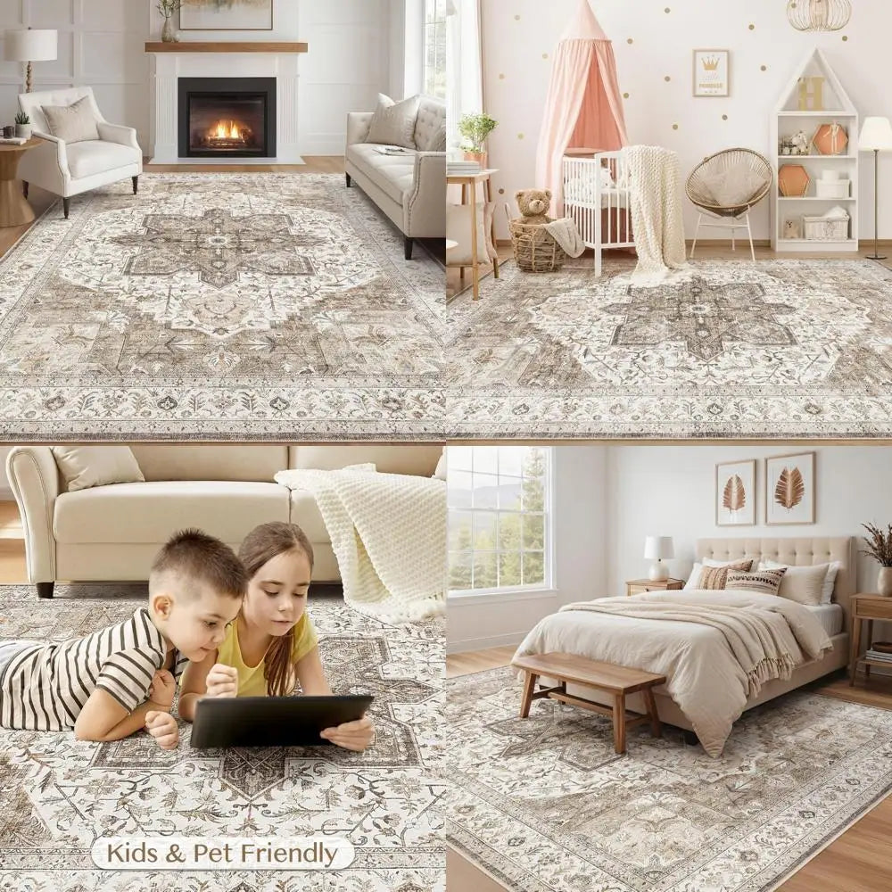 8x10 Bohemian Oriental- Washable