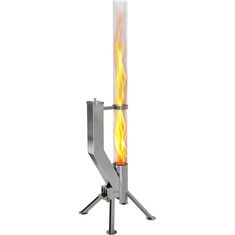 Stainless Pellet Stove/Smokelirt/Patio Heater