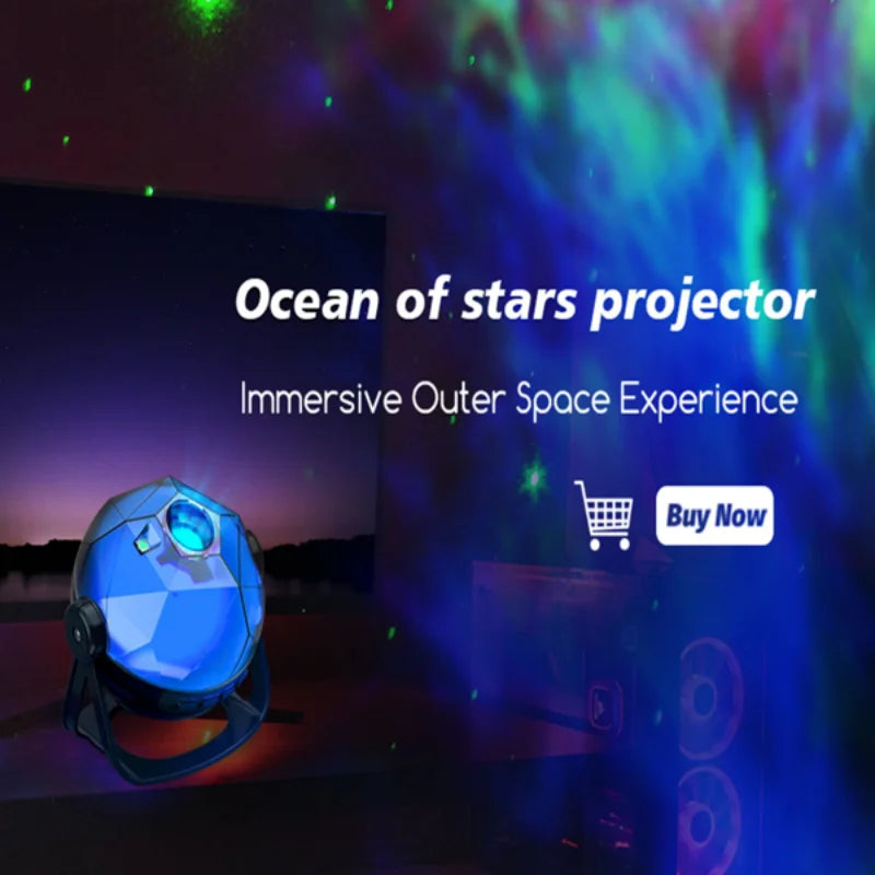 Galaxy and Starry Sky Projection Lamp