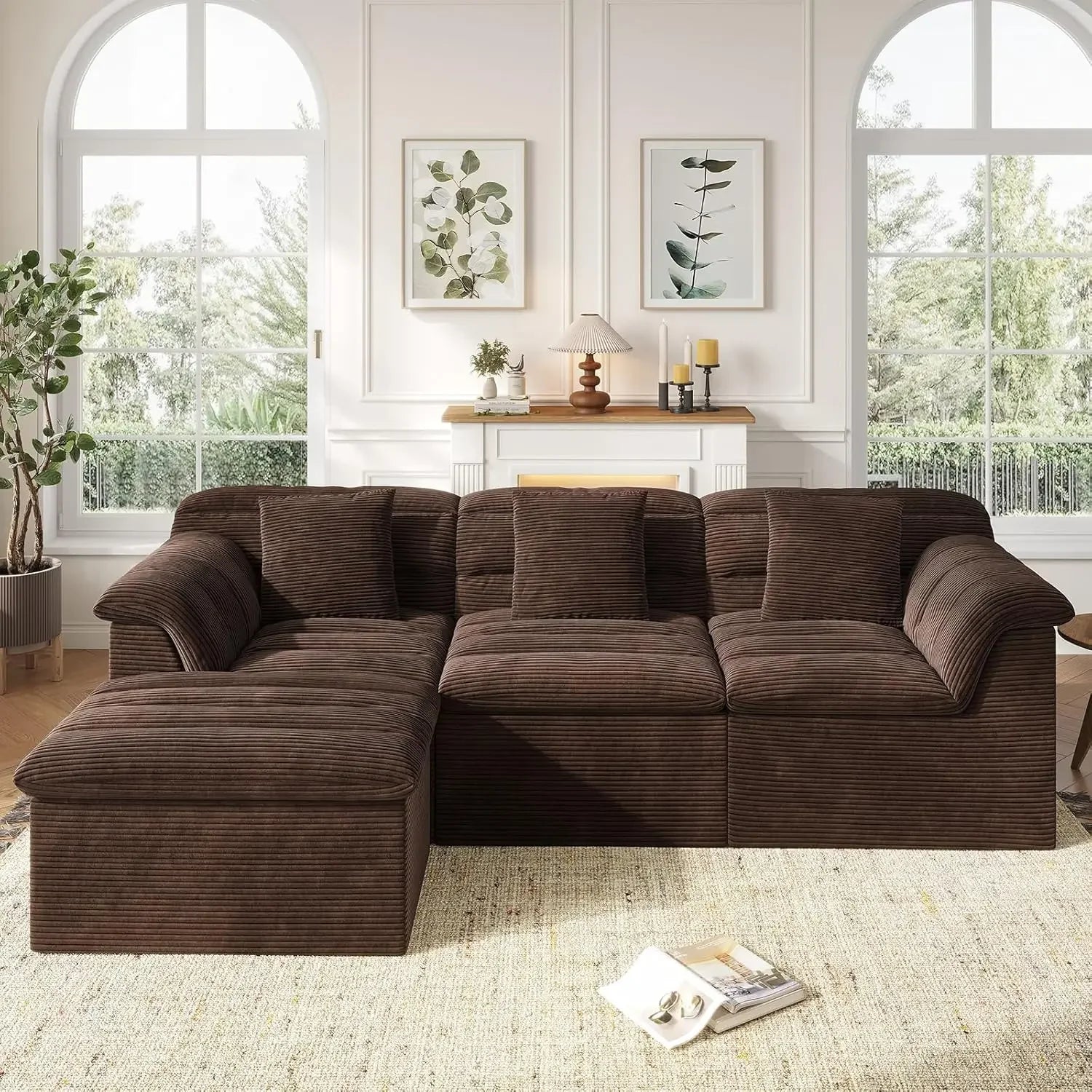 112" Modular Cloud Sectional