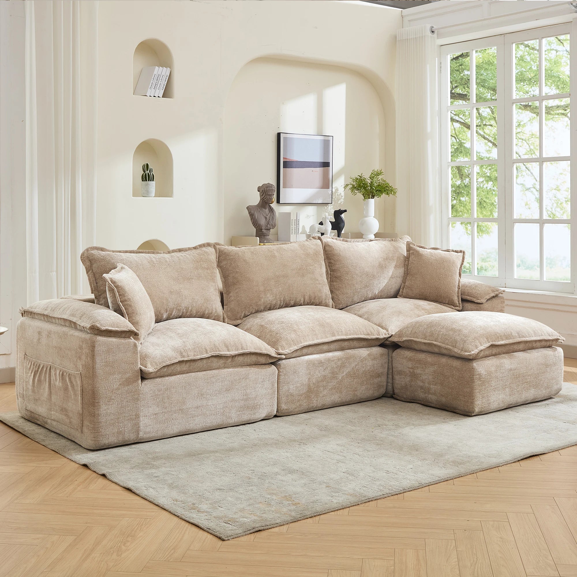 122" Modular Sectional