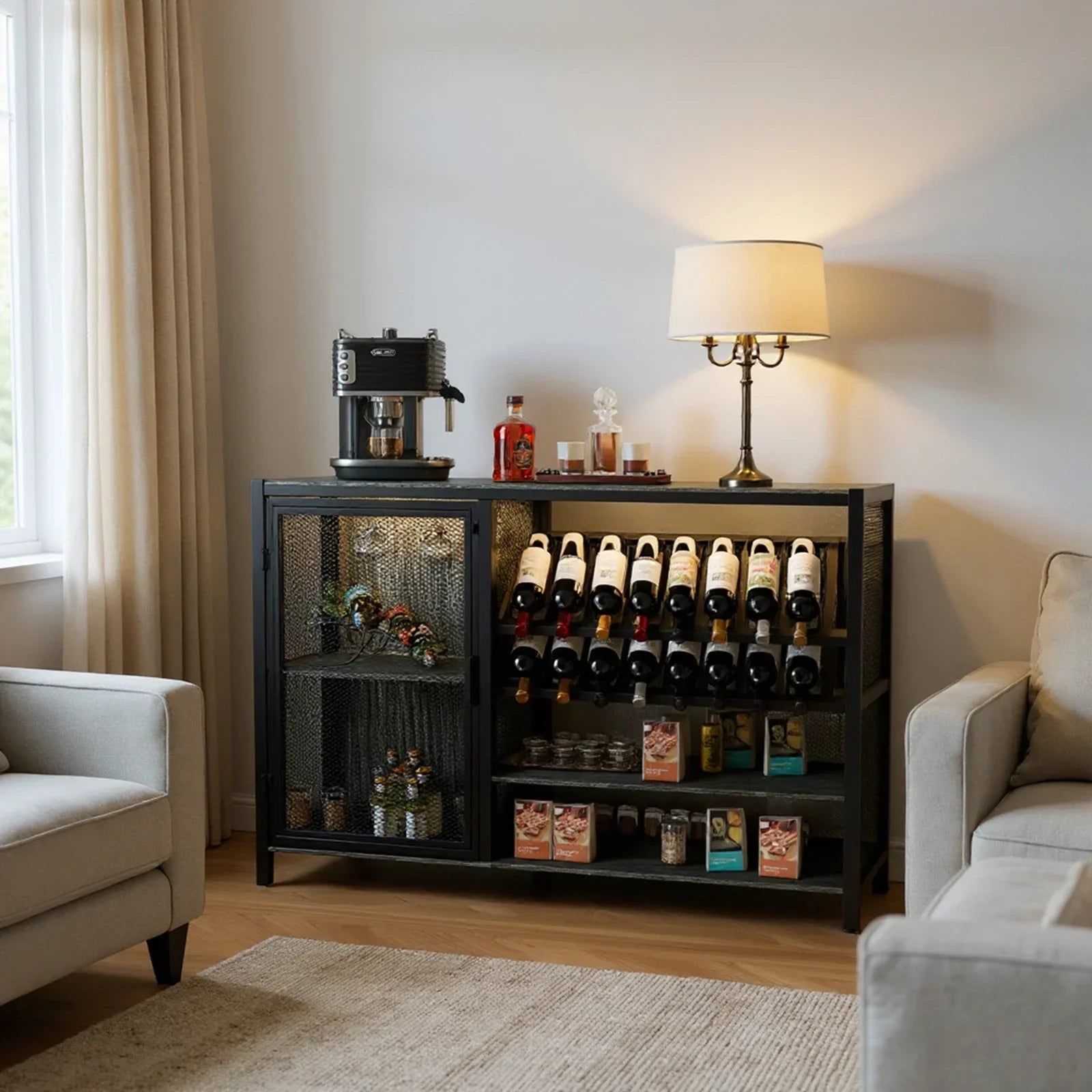 Wooden Wine Cabinet