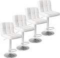 Adjustable Counter Height Swivel Barstools