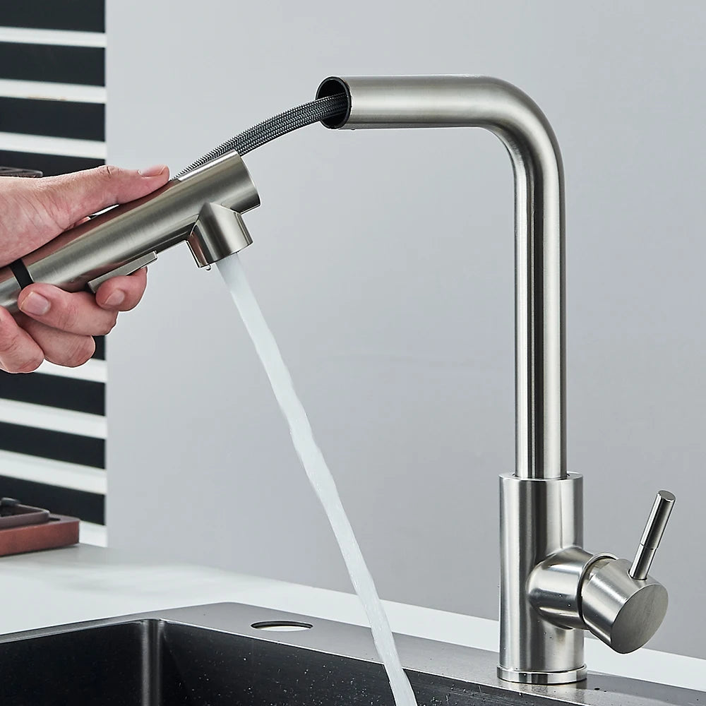 Pull Out Pressure Stream Sprayer Stainless