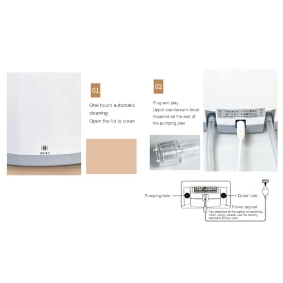 Mini Dishwasher Compact Countertop