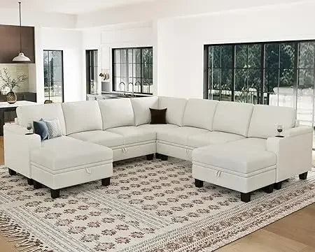 Modular Sectional Sofa w/Storage