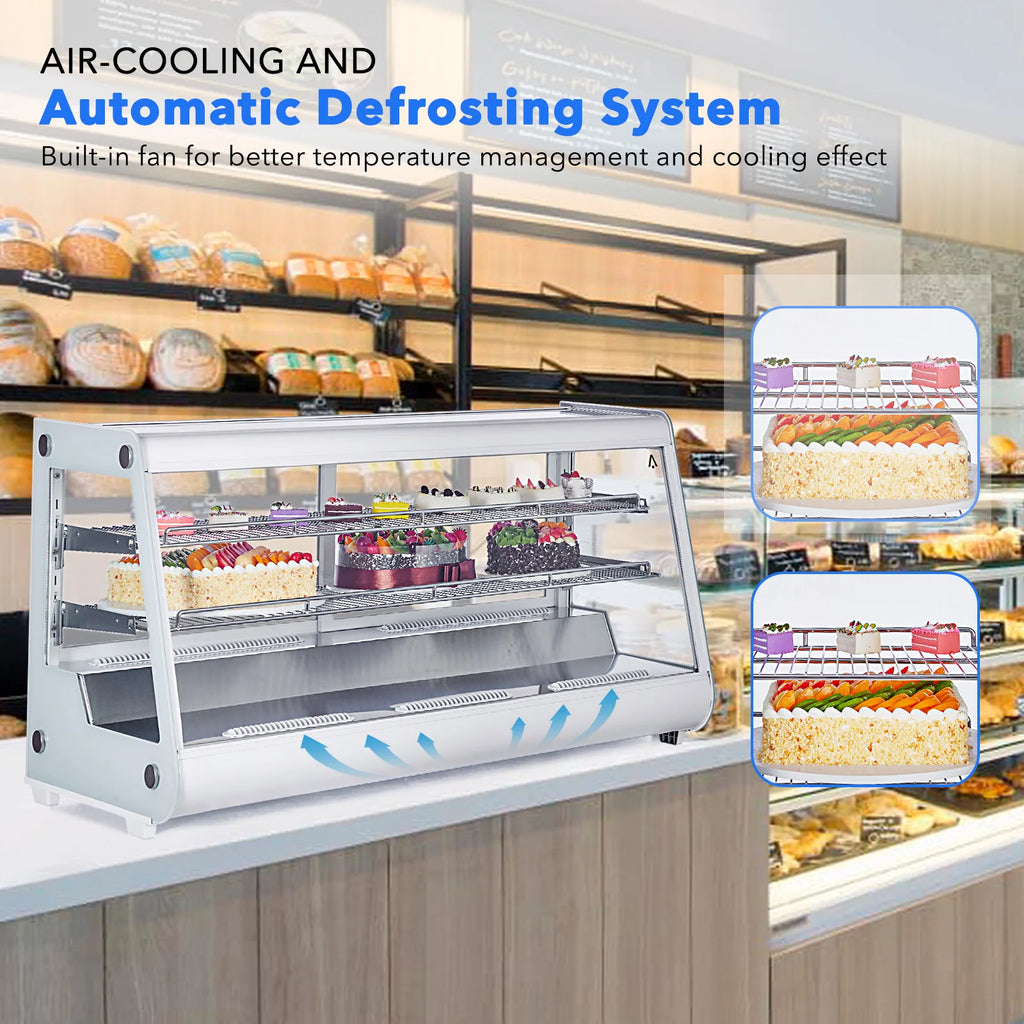 8.1 CF Refrigerated Pastry Display Case Countertop