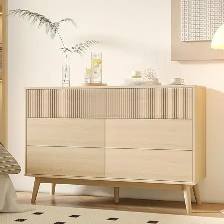 6 Drawer Modern Dresser