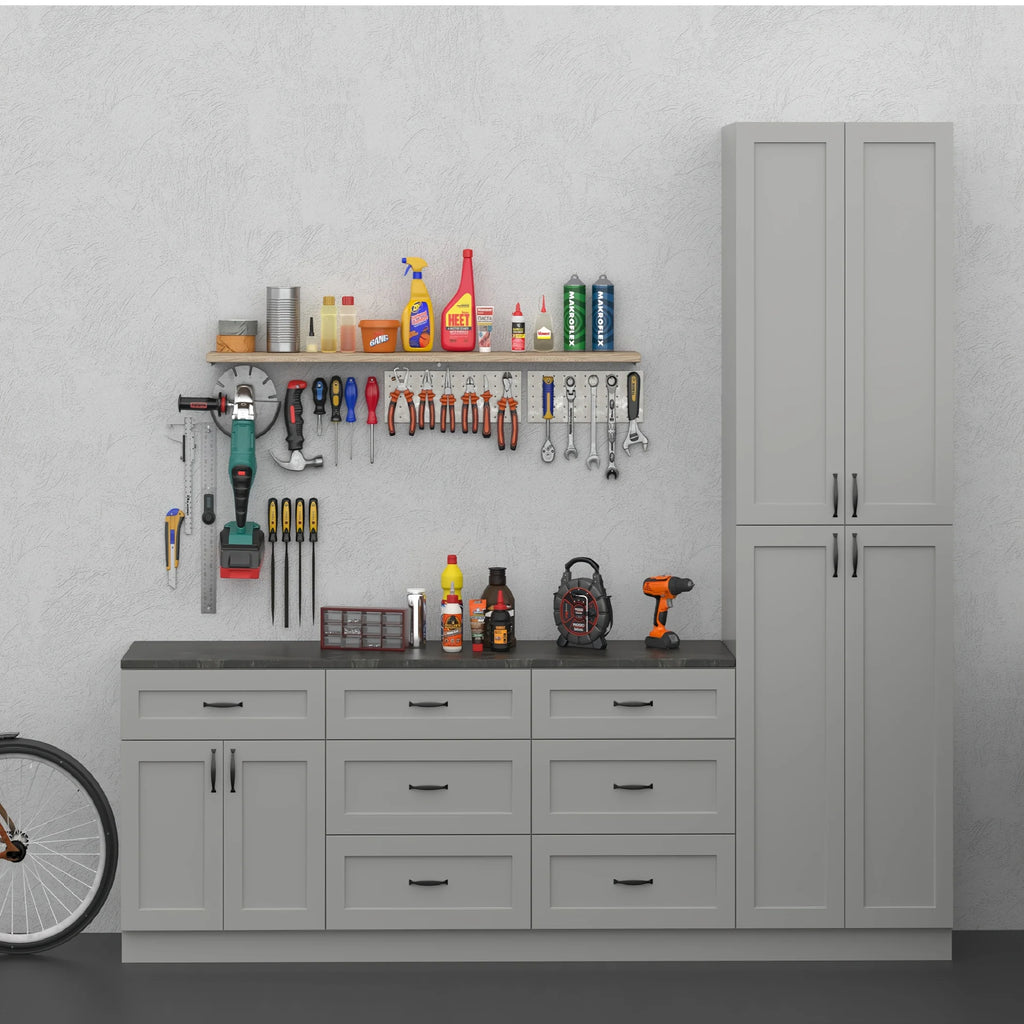 Shaker Style Base Cabinet W/3 Drawers RTA