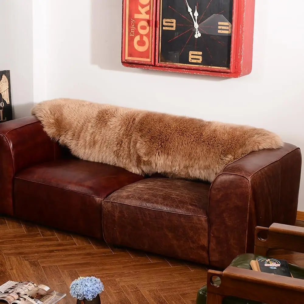 Genuine Sheepskin Wool Rug