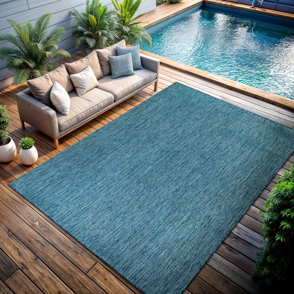 8x10 Indoor/Outdoor Modern Waterproof Washable