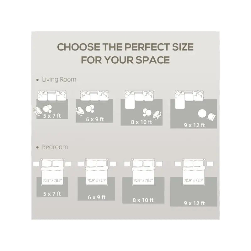 9x6 Soft Stylish Floor Mat