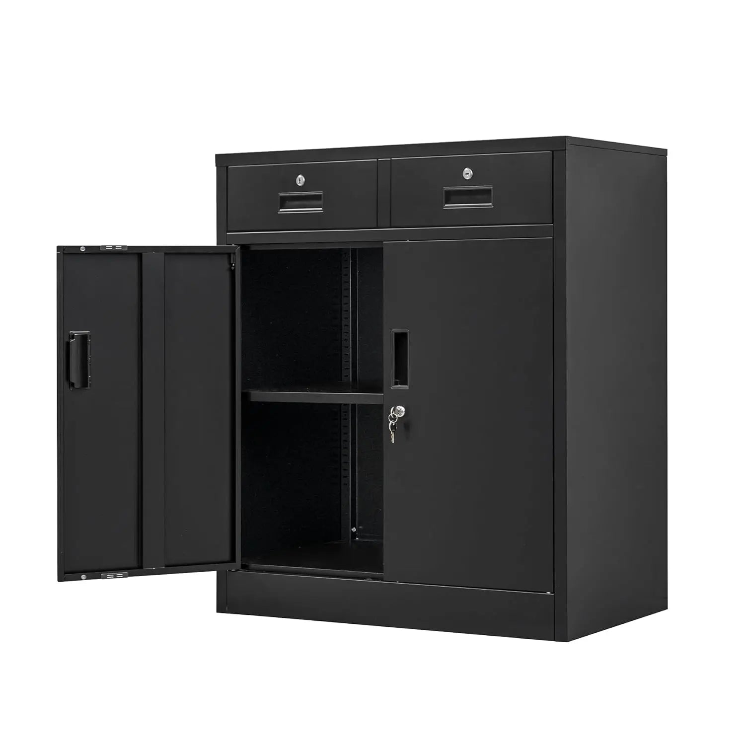 36" High Metal Storage Cabinet/drawers
