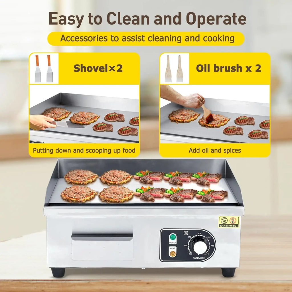 Electric Grill 3000W Electric Countertop Grill 110V