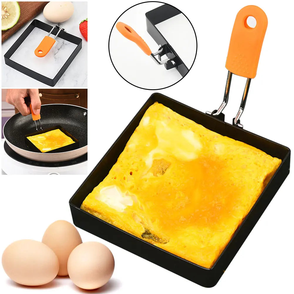 3.9 in 1/2 Pcs Egg Pancake Cooking Ring