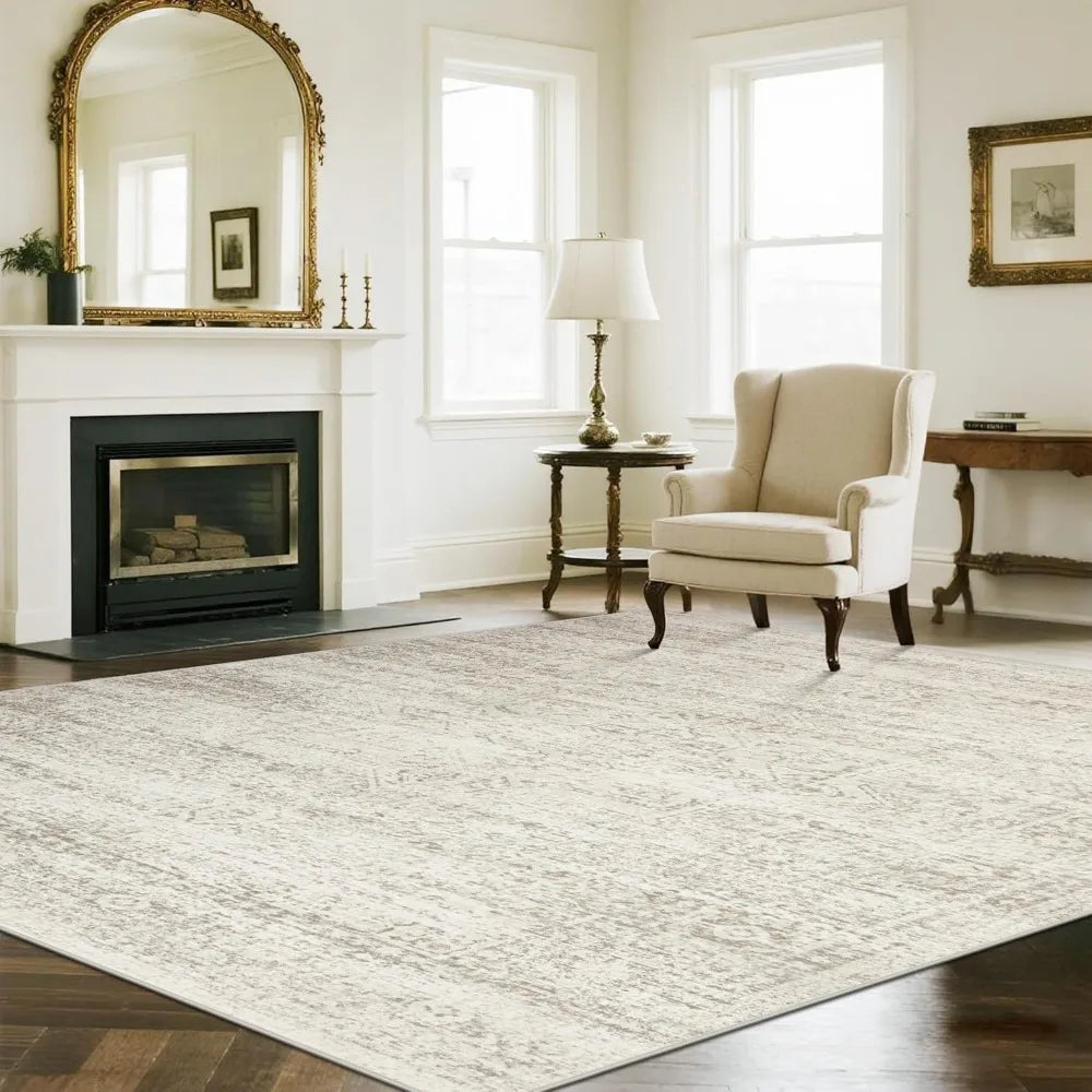 8x10 Faux Wool Washable