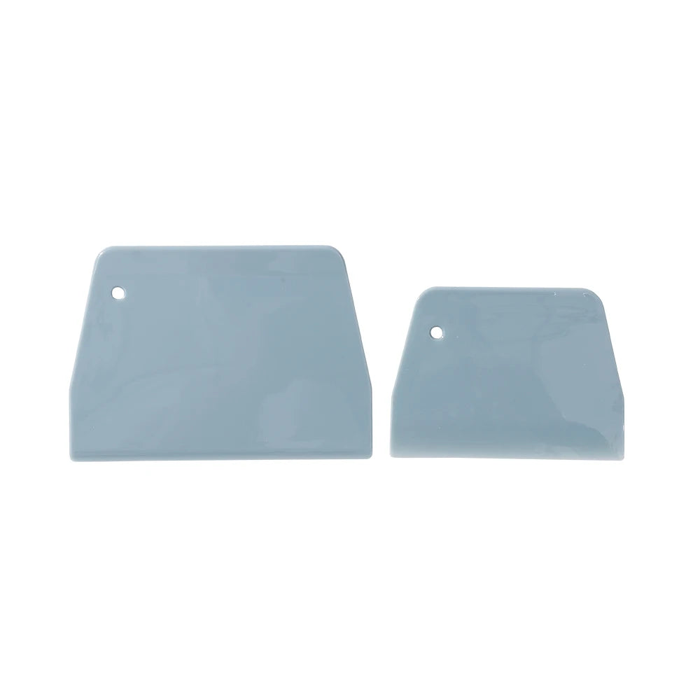 2pc Plastic Spatula/Dough Scraper