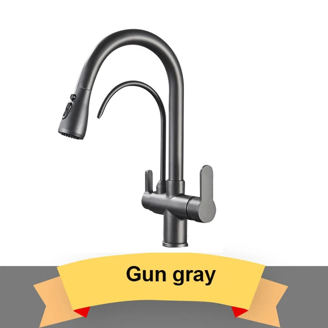 Purify Water Deck Mounted Dual Handle