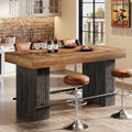 62.2 Industrial Style Counter Height Bar