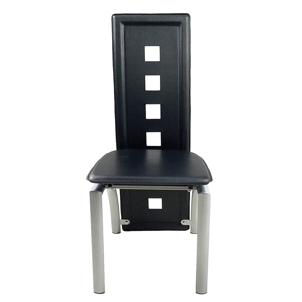 4 long backrest PU leather