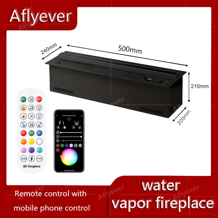 water replenishment atomization fireplace