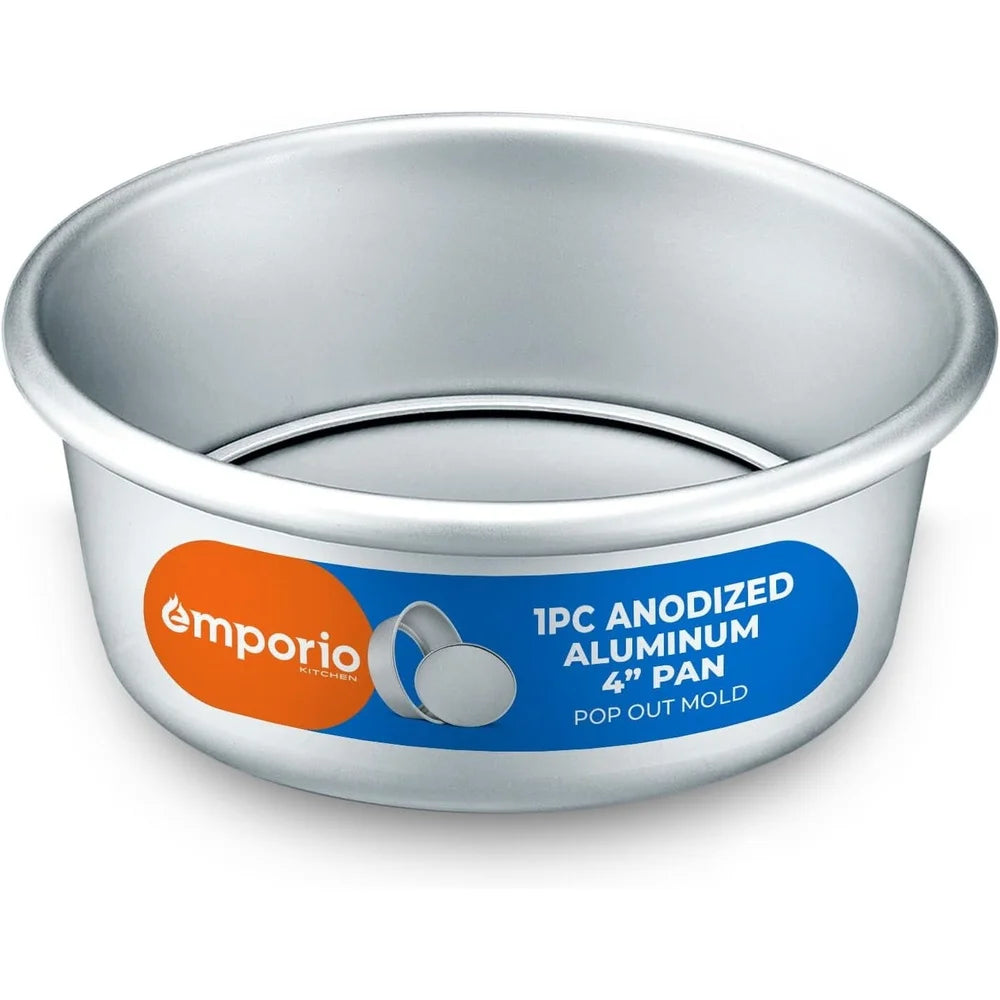 Anodized Aluminum Round Pan 4 Inch Non-Stick