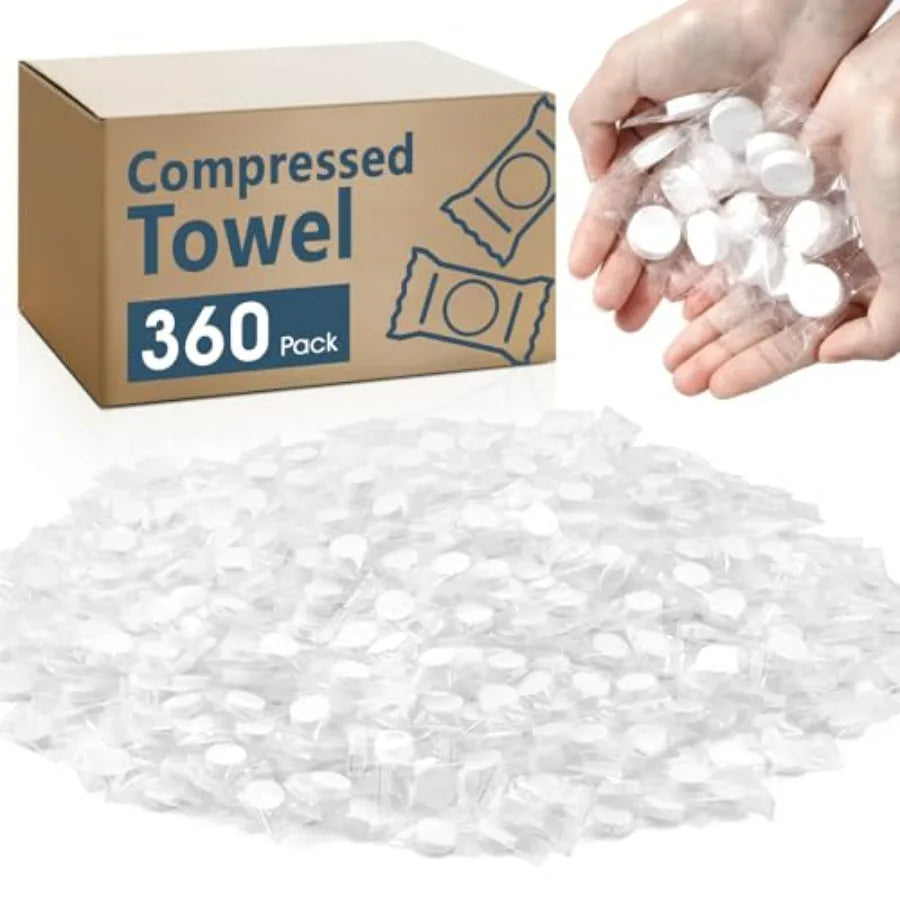 180 PCS Compressed Towel Mini Disposal